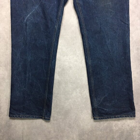 Walls FR Mens Flame Resistant Blue Jeans size 42 to 44x34 Work Denim Cotton Pant - Picture 12 of 13